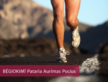 Aurimas Pocius: „Tikram bėgikui nebaisus nei lietus, nei šaltis“