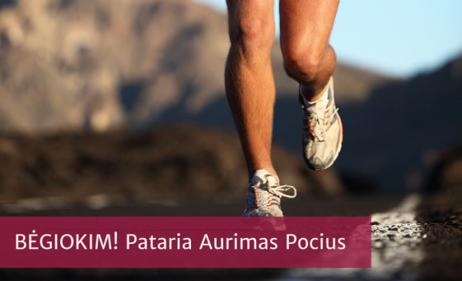 Aurimas Pocius: „Tikram bėgikui nebaisus nei lietus, nei šaltis“