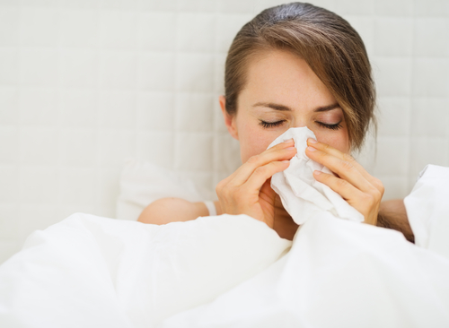 Sloga: nuo alergijos ar peršalimo?