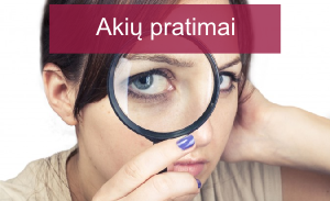 Akių pratimai