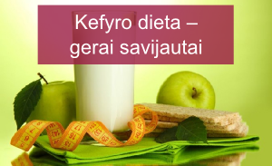 Kefyro dieta