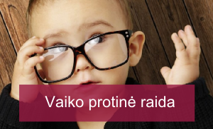 Vaiko protinė raida